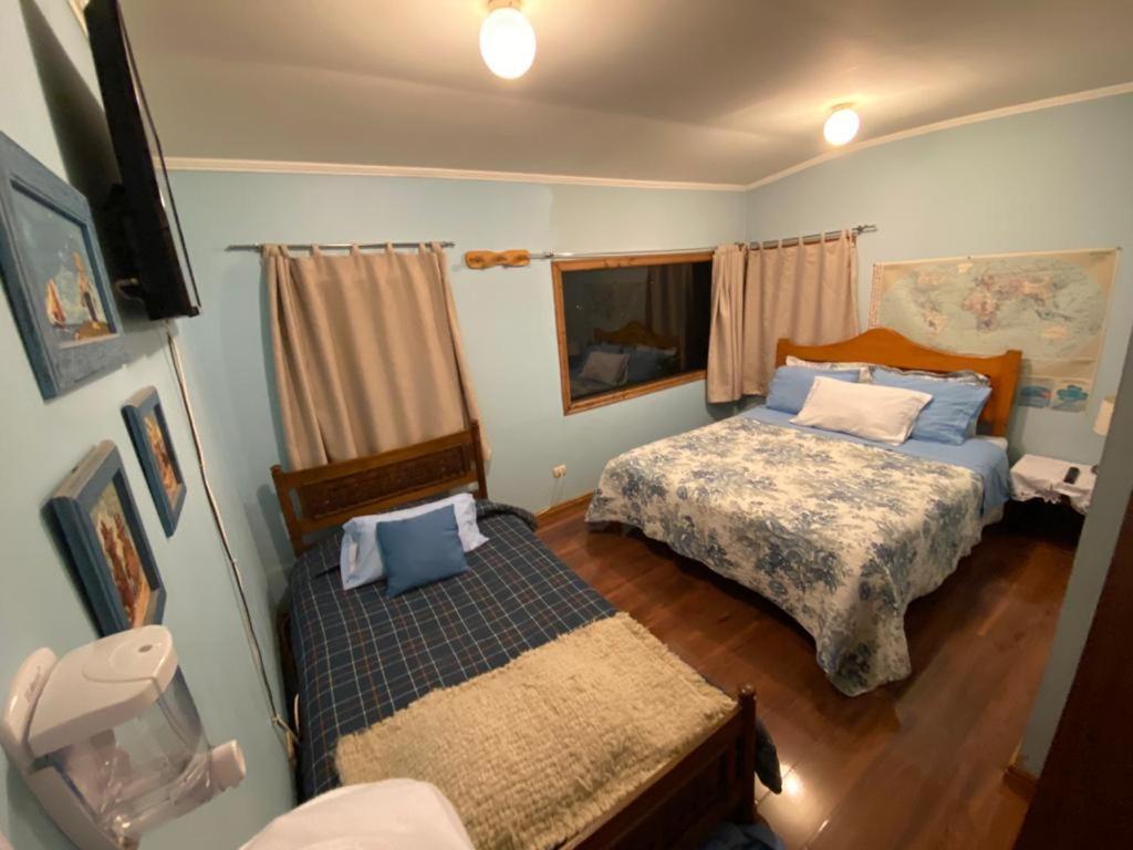 Hostal Y Cabanas Mirando Al Mar Пуэрто-Монт Экстерьер фото